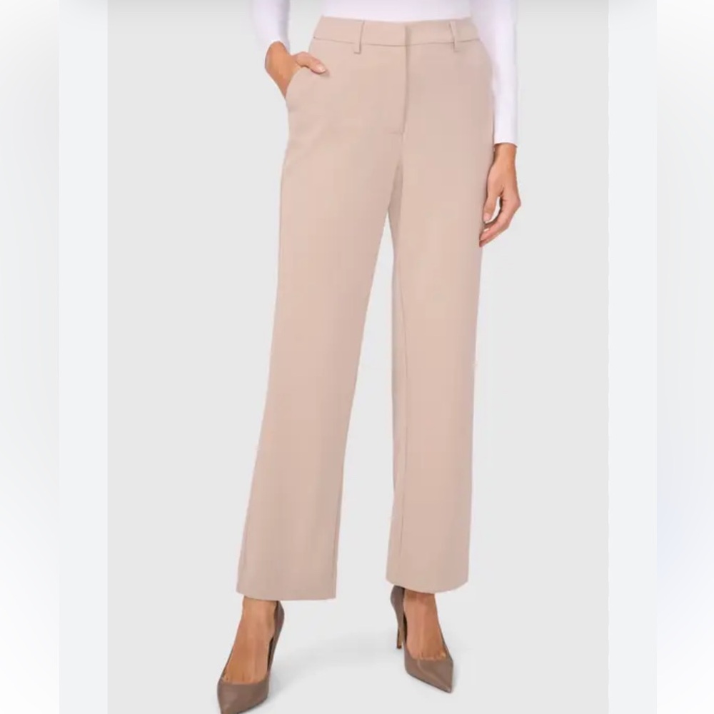 NWT High Waist Straight Leg Pants Halogen Sz 16 #V4